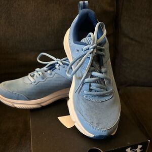 Under Armour Blue Athletic Shoes for Performance